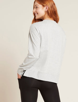 Boody Women's Weekend Crew Pullover - Provisions Mercantile