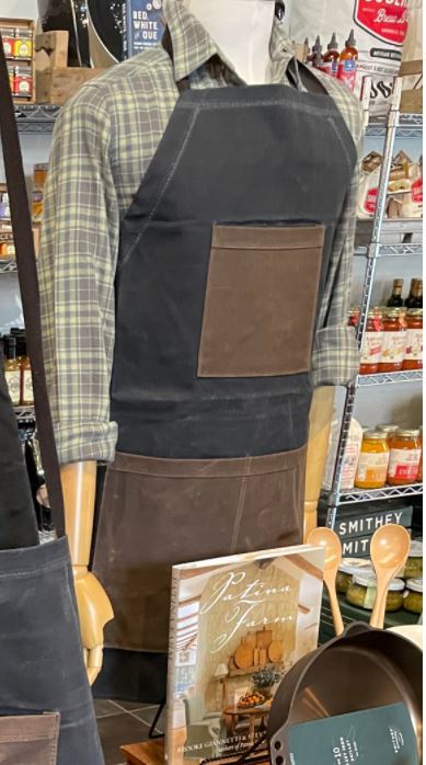 CB Apron in Wax Canvas - Slate - Provisions Mercantile