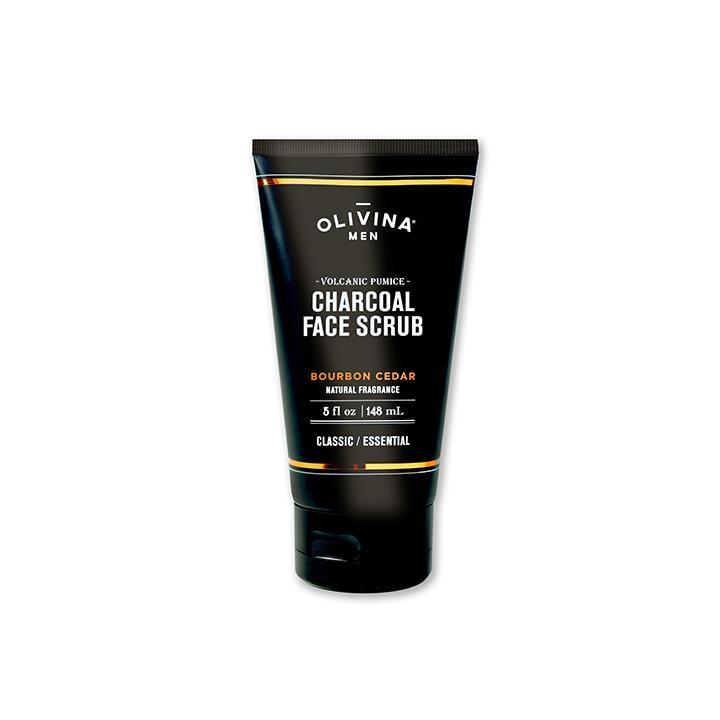 Olivina Charcoal Face Scrub with Volcanic Pumice - Provisions Mercantile