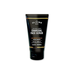 Olivina Charcoal Face Scrub with Volcanic Pumice - Provisions Mercantile