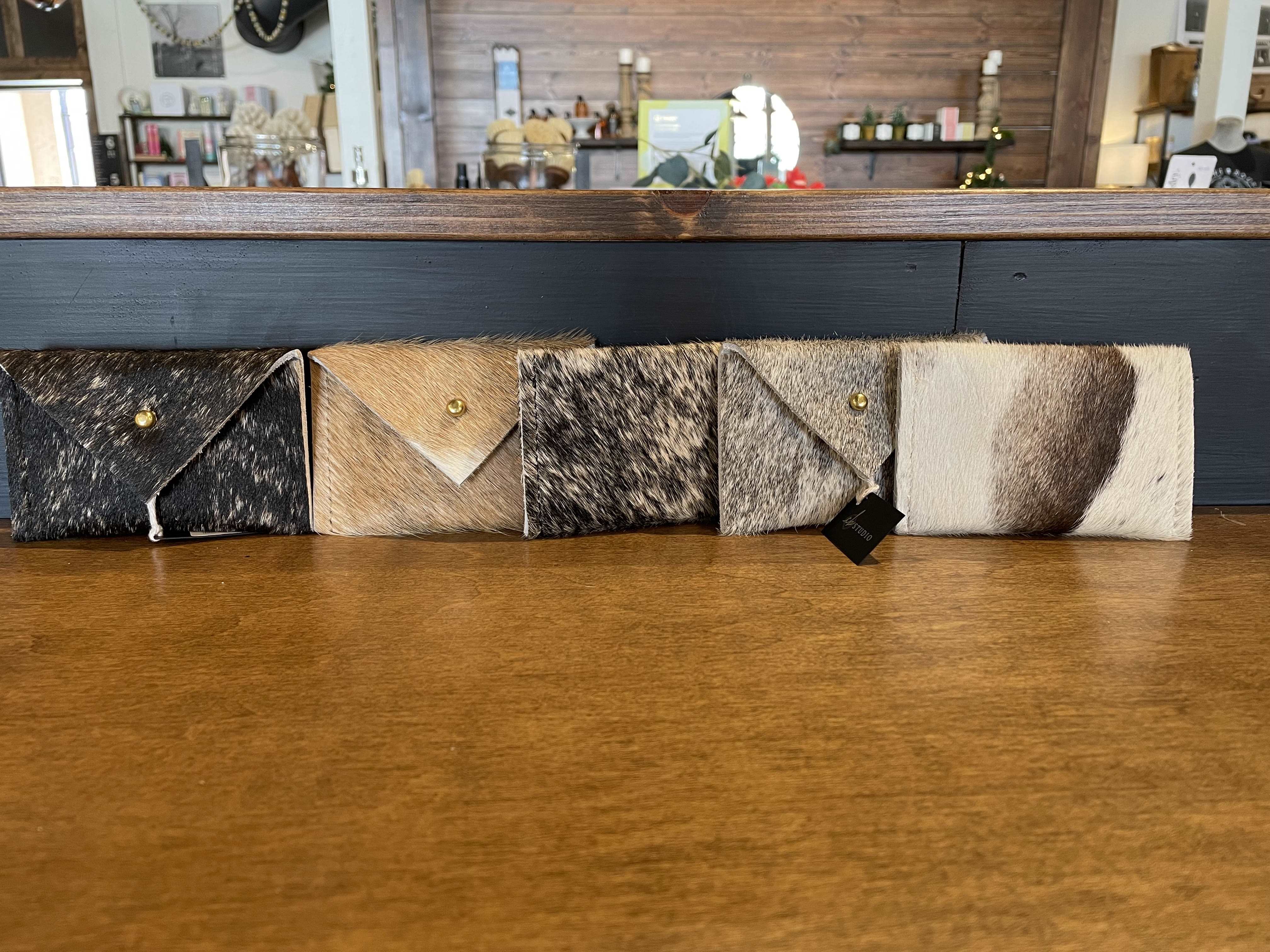 CB Studio Cowhide Card Wallets - Provisions Mercantile