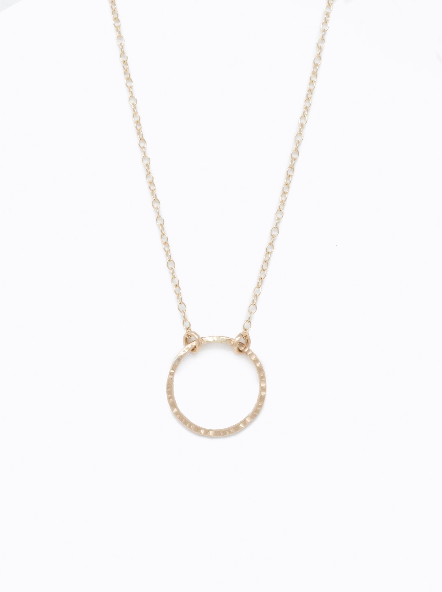Able Floating Shape Necklace- Circle - Provisions, LLC