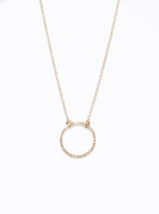Able Floating Shape Necklace- Circle - Provisions, LLC