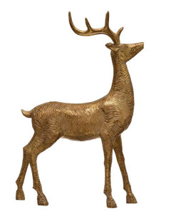 Gold Resin Deer - Provisions Mercantile