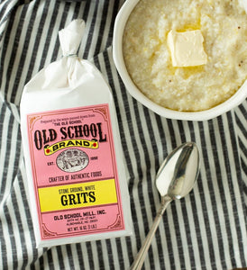 Old School Brand Stone Ground, White Grits - Provisions, LLC