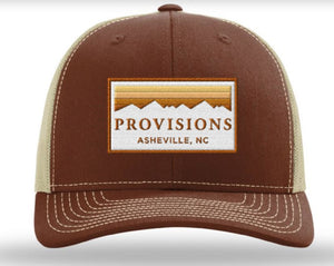 Provisions Logo Snapback Trucker Hat - Provisions Mercantile