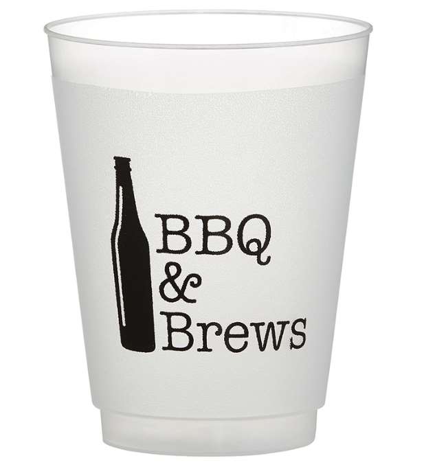 BBQ & Brews Beer Frost Cups - Provisions, LLC