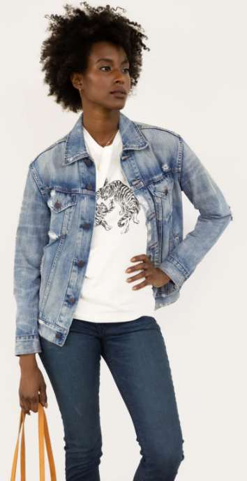 ABLE The Merly Denim Jacket - Provisions, LLC