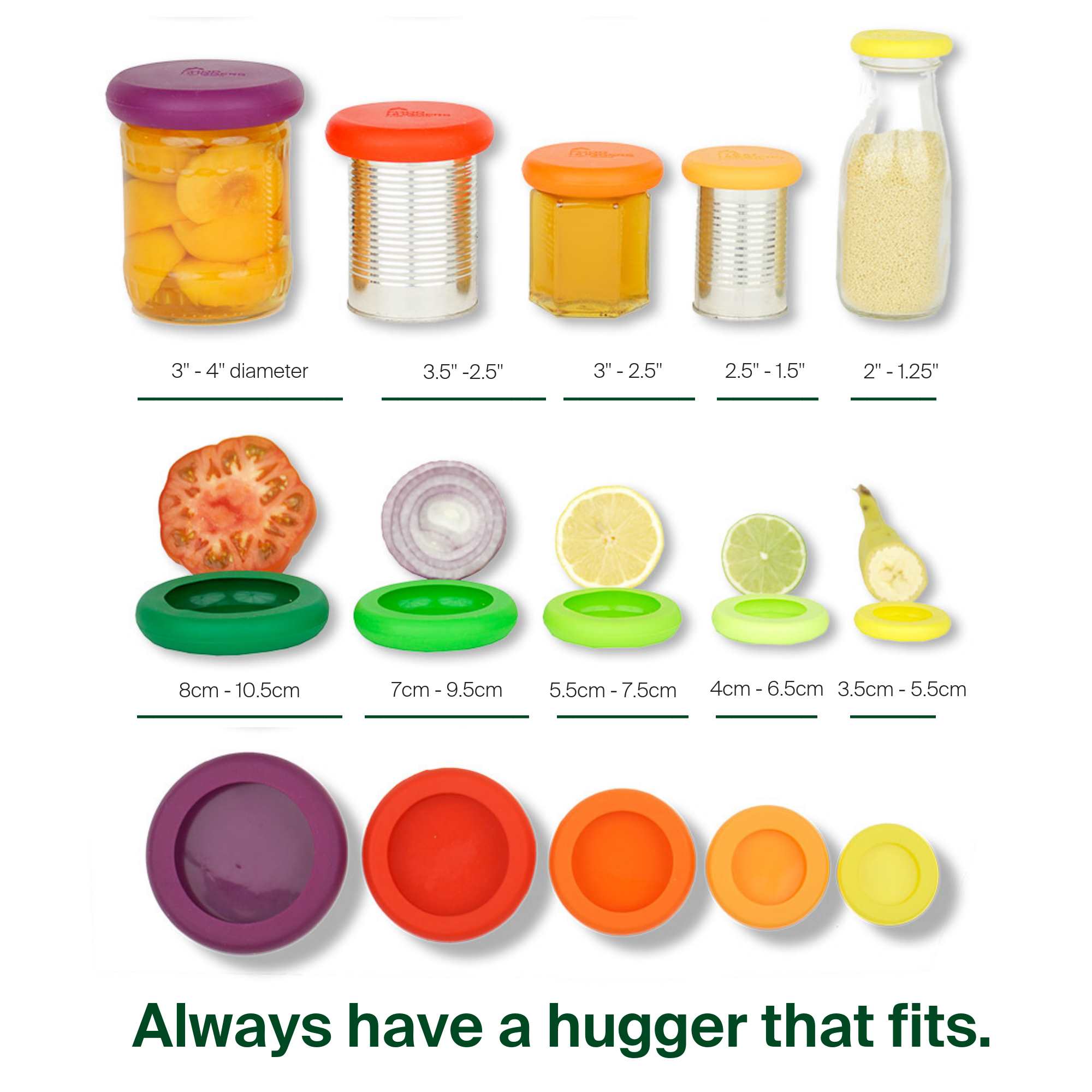 Food Huggers: Set of 5 - Provisions, LLC