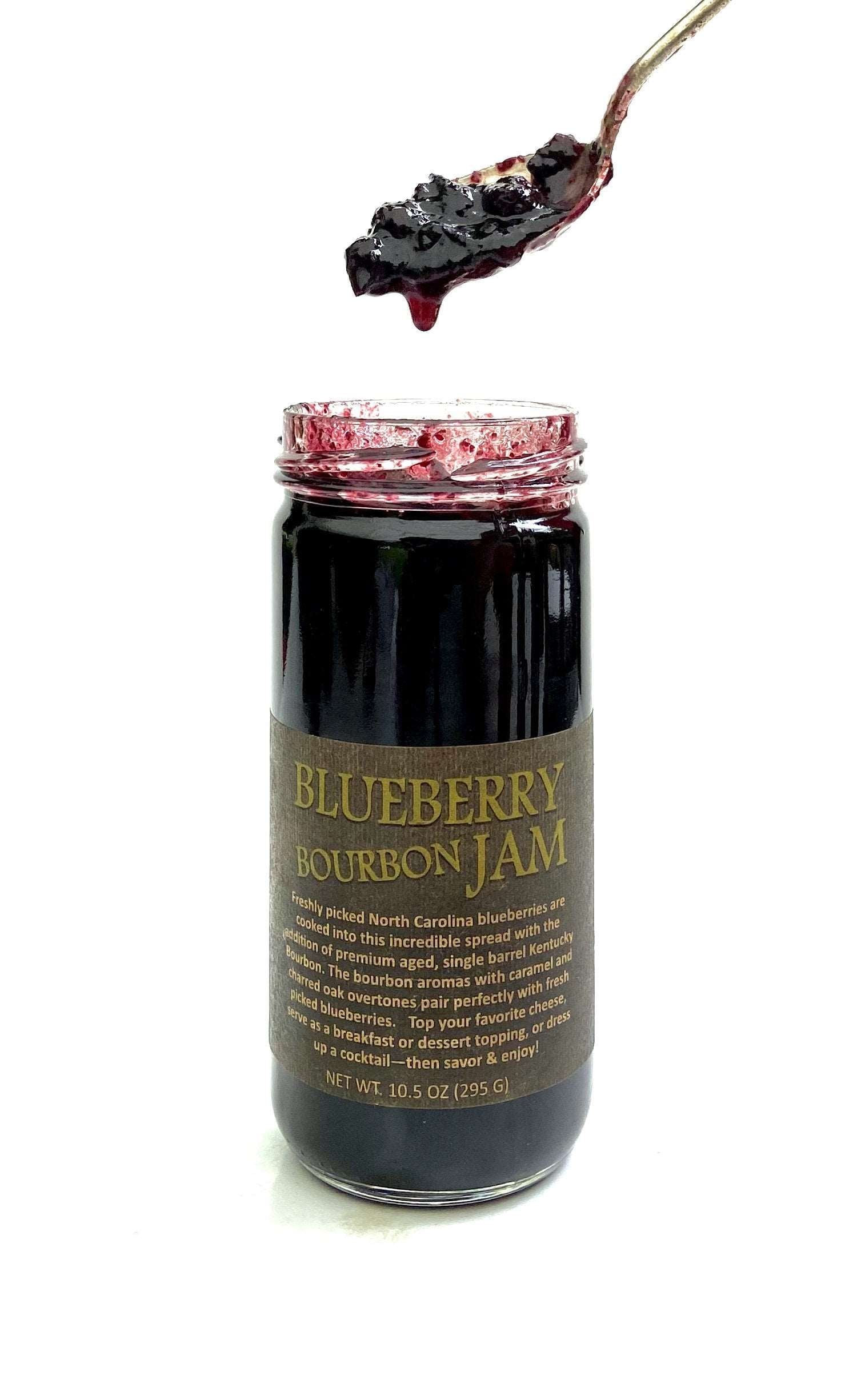 Bourbon Blueberry Jam - Copper Pot & Wooden Spoon - Provisions, LLC