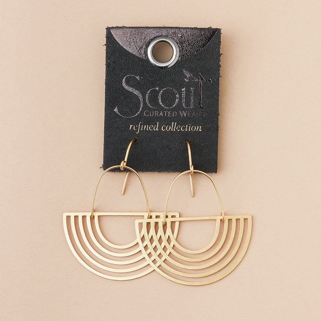 Scout Solar Rays Refined Earring - Provisions Mercantile